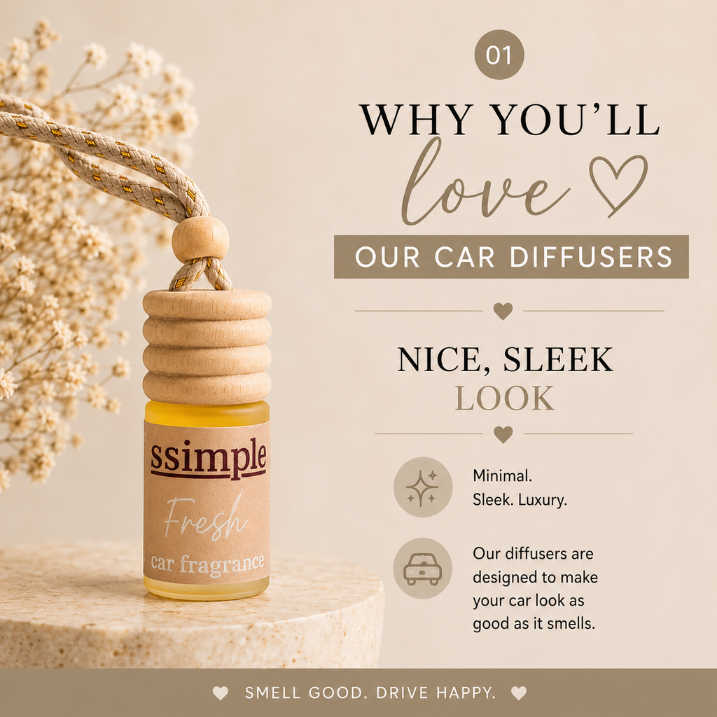 Car fragrance diffuser